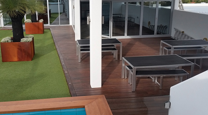 Spotted Gum Decking Perth